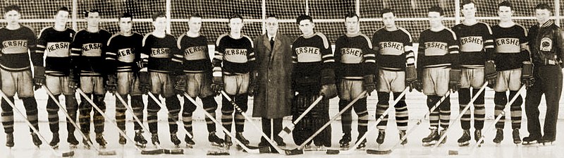 English:   The Hershey B'ars 1932-33  Tri-State Hockey League