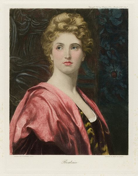 English:   Image of Beatrice, from The Graphic Gallery of Shakespeare's Heroines