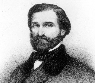 English:   Verdi in the 1850s around the time of Rigoletto