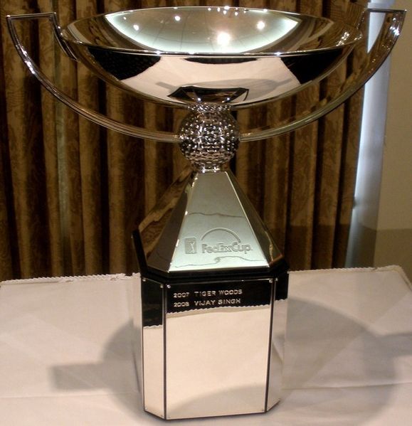 The trophy was displayed at Atlanta Press Club, September 2009.