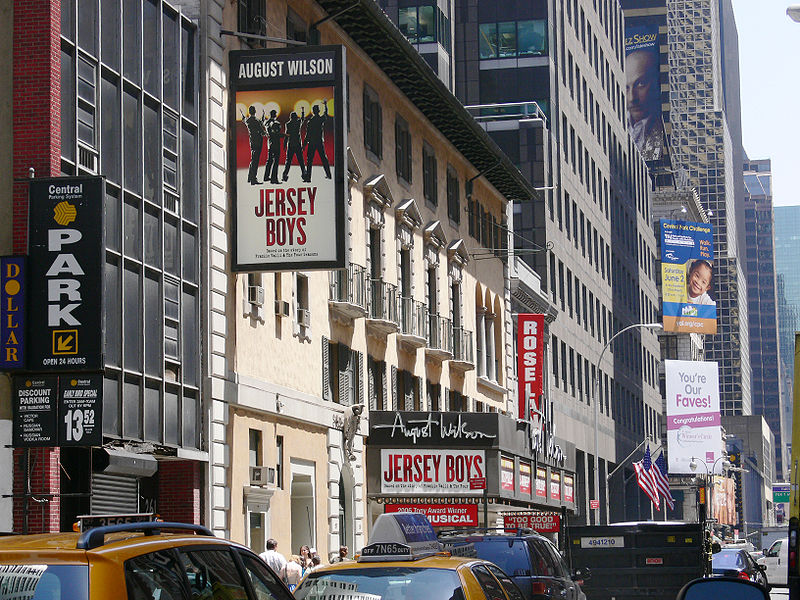August Wilson Theatre (formerly Virginia Theatre), showing 