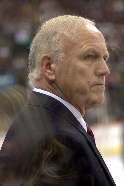 Jacques Lemaire, head coach of Minnesota Wild